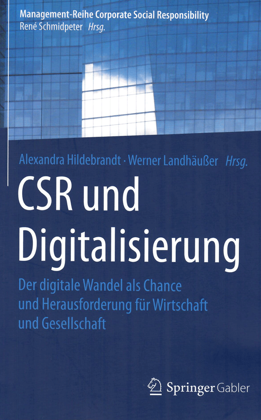 A book from Tamara Dietl: CSR und Digitalisierung